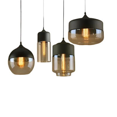 Glass Chandelier Pendant Lights