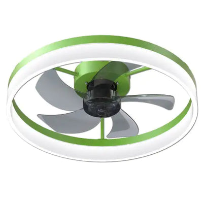 Ceiling Fan With Light Dimmable LED Recessed Mount Slim Modern Ceiling Fan Unavailable Platforms- Temu
