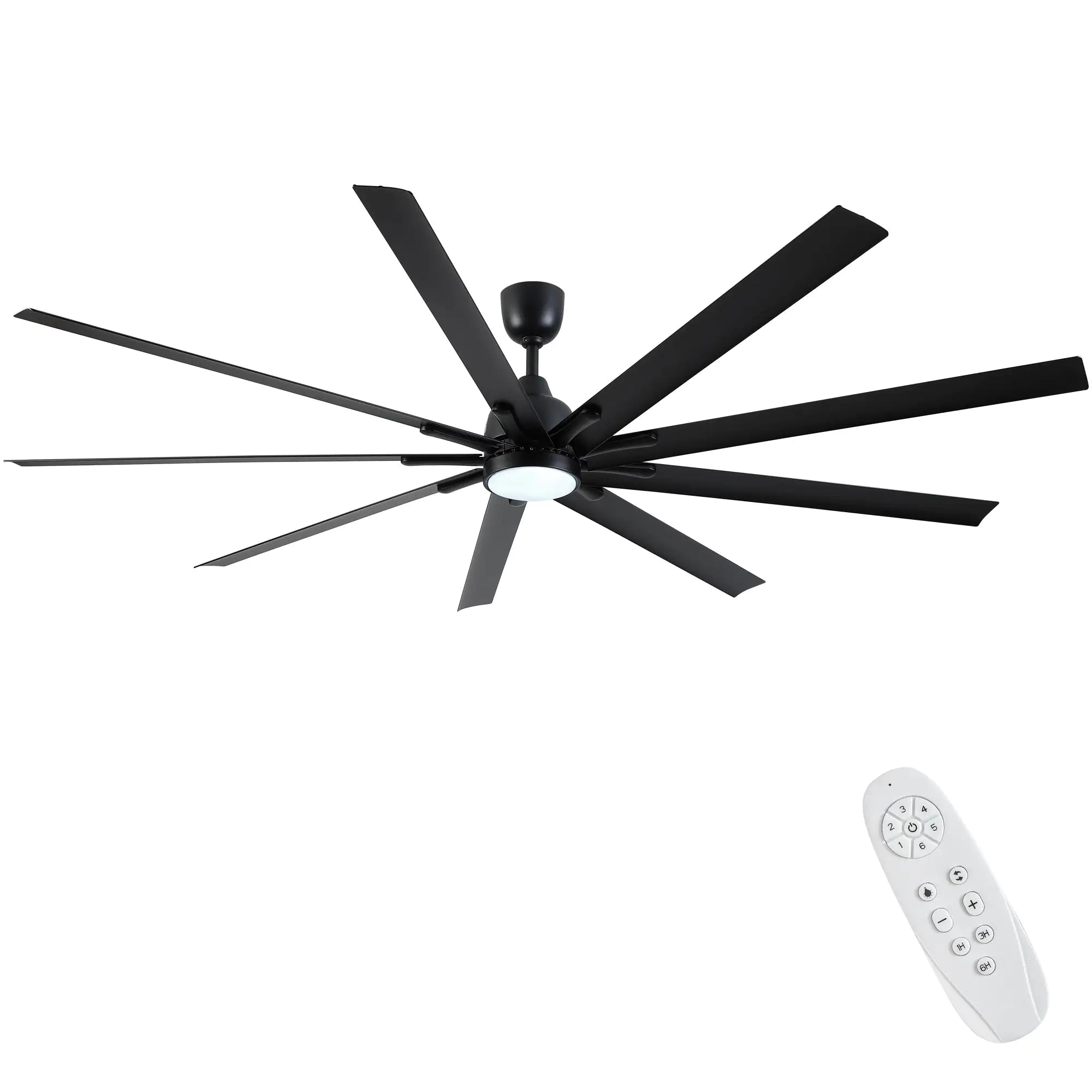 Metallic Black Ceiling Fan