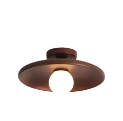 Wooden Round Ceiling Lamp