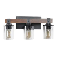 3 Lamps Farmhouse Dresser Lamps Rustic Bathroom Lamps Bathroom Wall Lamps - No Bulbs Unusable Platform - Temu